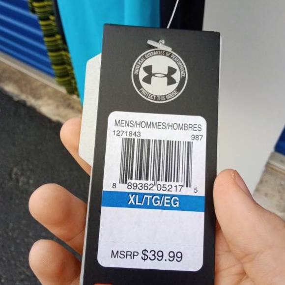 UNDER ARMOUR Tank - Top - New With Tags 🏷 Unique Inside Pattern Sweat Tech - Picture 6 of 6